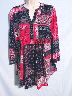 Potpourri Cute Paisley Top Size L